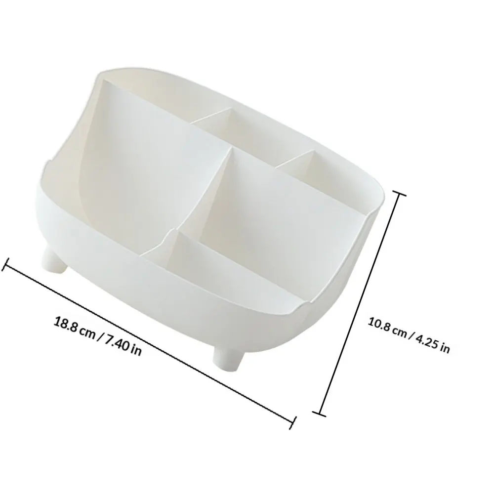 다기능 플라스틱 문구류 보관함 데스크탑 정리함 사무실 및 가정용 다중 그리드 잡화 보관함