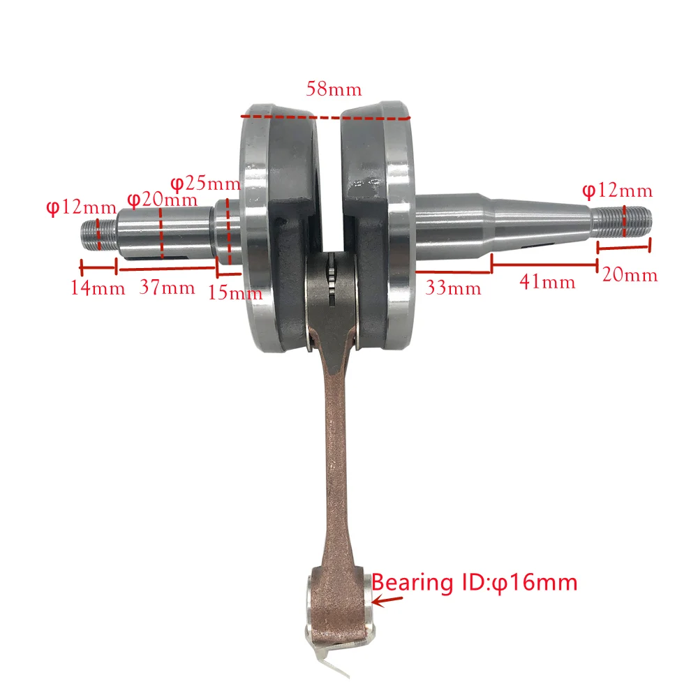 Crankshaft Assembly For Yamaha YFS200 YFS 200 Blaster 1988-2006