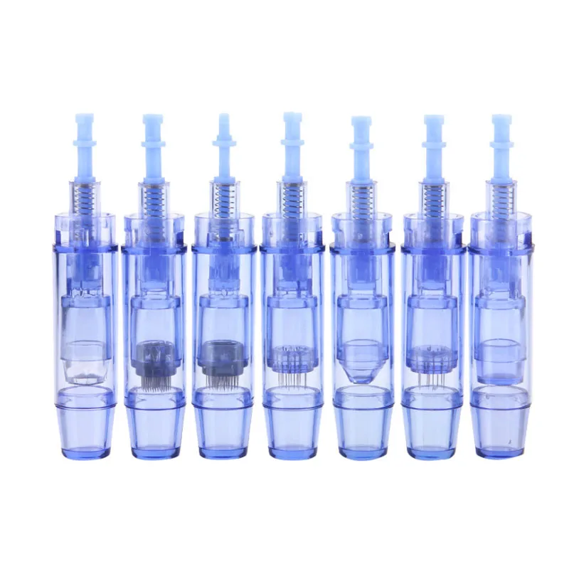 200/100/10 A1 Derma Pen Needle Cartridge Bayonet Cartridges 1/3/5/7/9/12/24/36/42 Pin/Nano Tip For Auto Microneedle N2 M7 M5 MYM