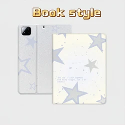 Blue Stars Trifold Cover