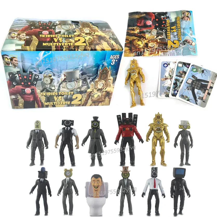 Skibidi Toilet タイタンコレクション 公式 フィギュア 2 SKIBIDI TOILET Collection! Articulated Figures, 2