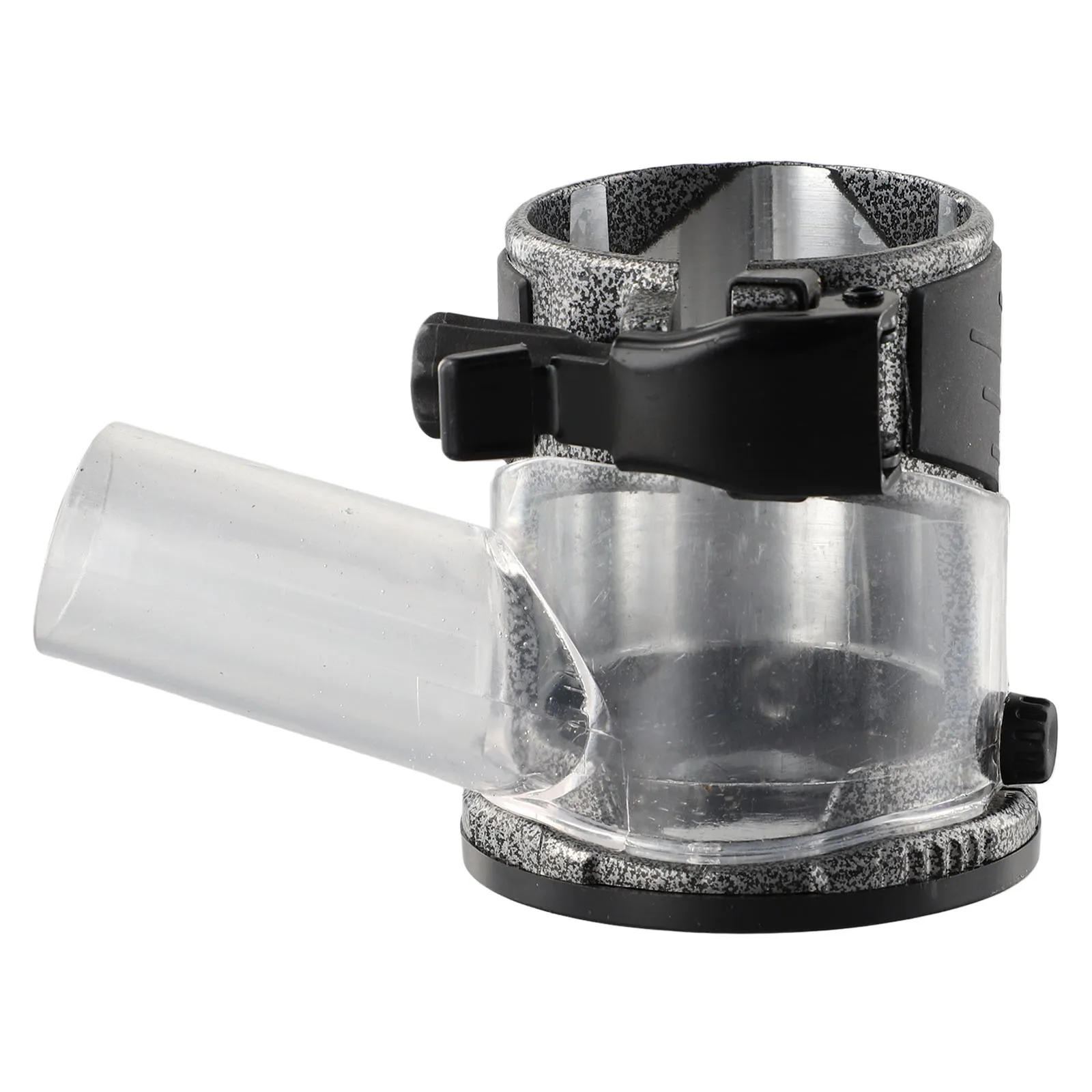 

Durable Hot Sale Newest Useful Tools Router Base Rubber Sleeve Trimming Wood Milling Aluminum Alloy Dust Cover