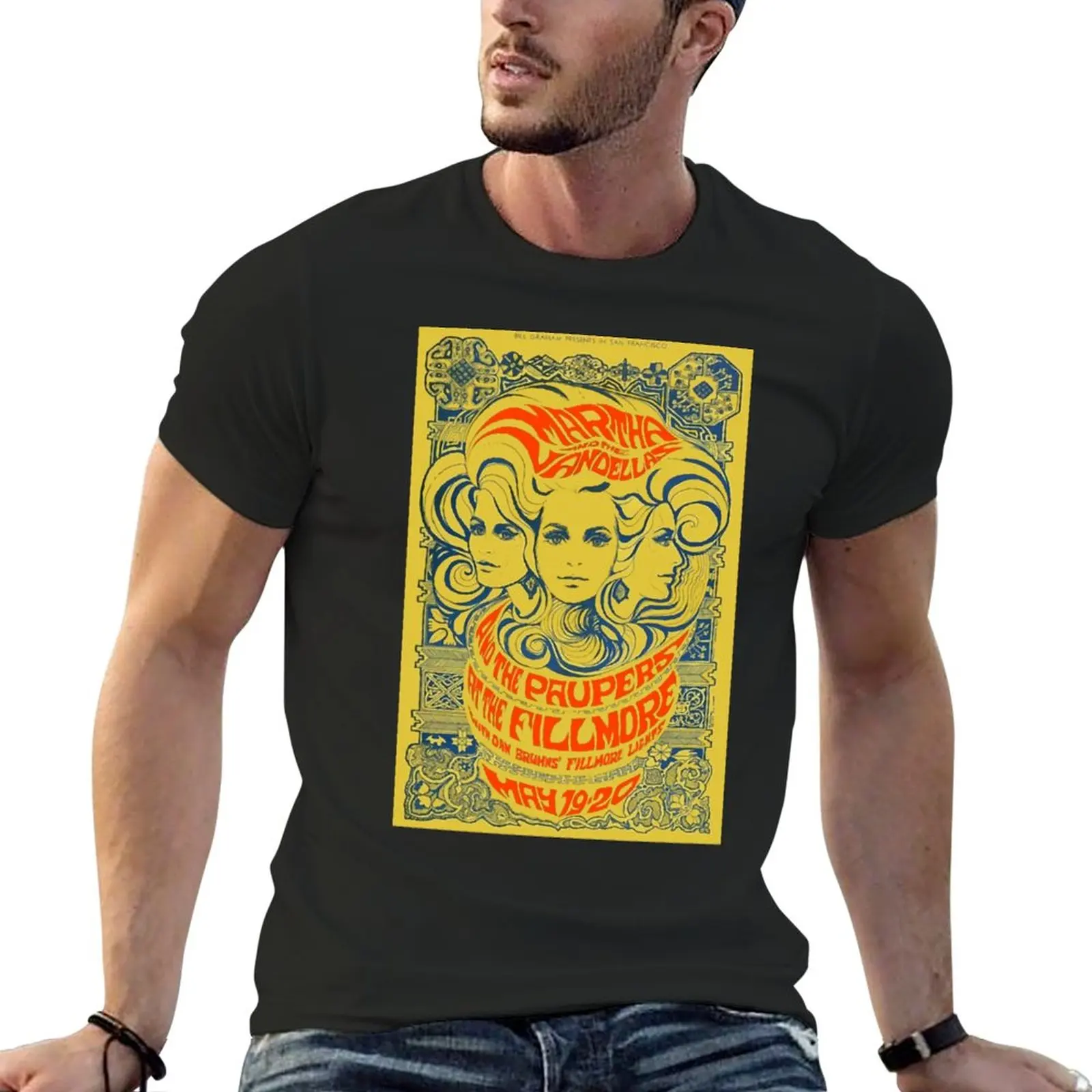 

New Restored Martha and the Vandellas - Live at the Fillmore 1969 Premium T-Shirt cute clothes black t shirts tees men clothings