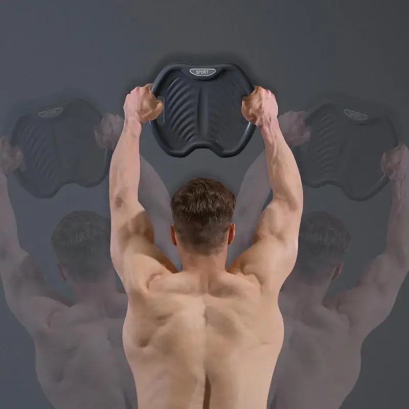 Exercise Roller Wheels Abs Wheel Roller 360 Scroll Wheel Four Wheels Curved Groove Handle Mute Ab For Building Muscle