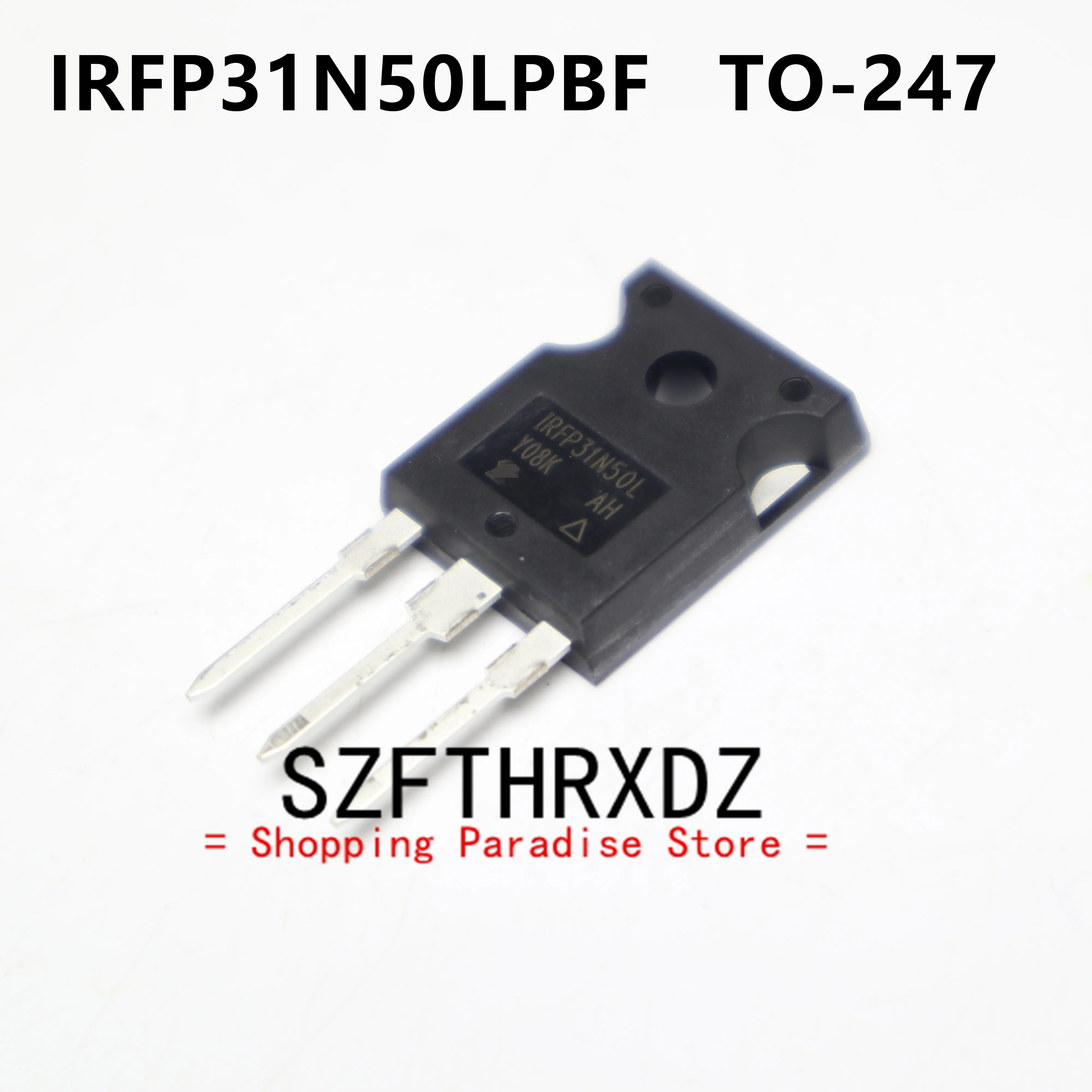 

SZFTHRXDZ 10pcs 100% new imported original IRFP31N50LPBF IRFP31N50L TO-247 Field Effect Transistor MOS 31A 500V