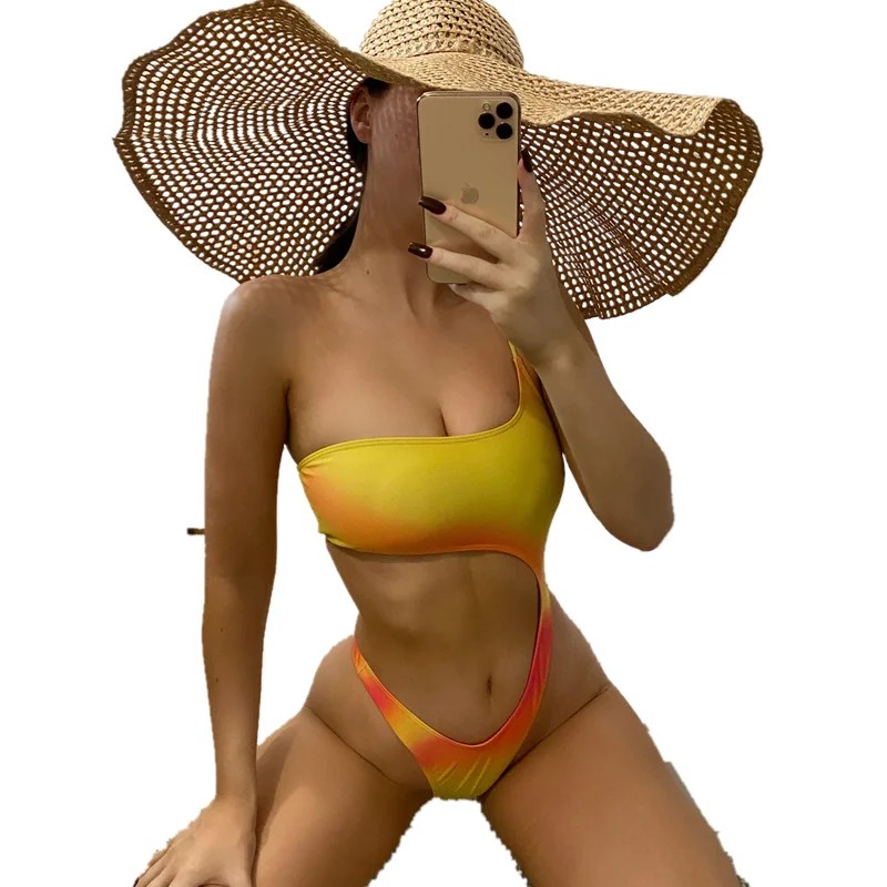 

Sexy Hollow Swimwear Women Thong One Piece Swimsuit Monokini Maio Biquini Mujer Trikini Badpak Dames Bikini Maillot Femme Stroj