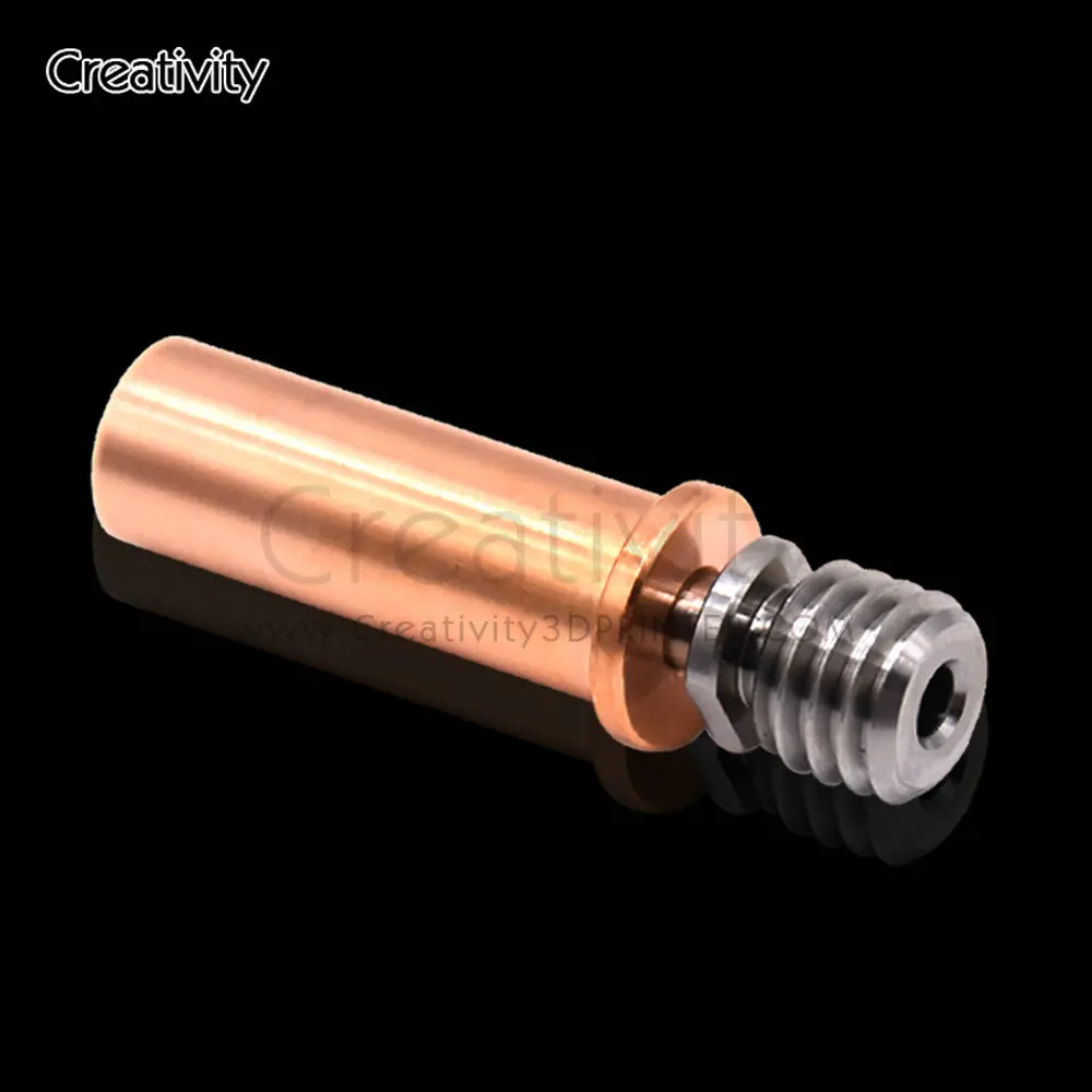 

3d Printer Parts Titanium Alloy Bi-Metal throat Heatbreaker for Mega S Mega Pro Vyper 1.75mm Filament