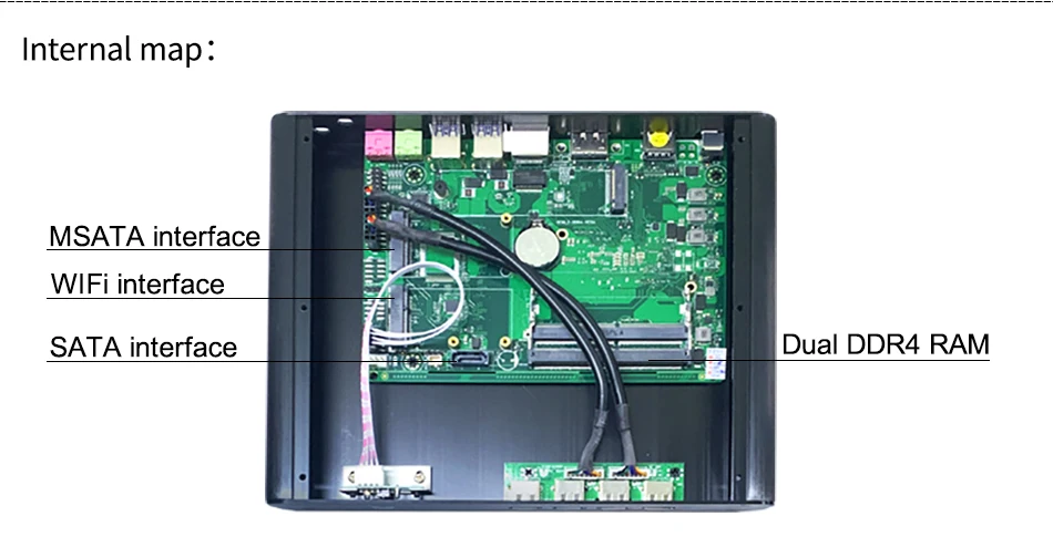 Experience Effortless Performance: Fanless Windows 11 Mini PC with Core i7 1165G7, 10710U, 10510U, 8565U, Dual DDR4, M.2 NVMe, 4K HD DP, WIFI - Ideal for Office and Business Desktop Computing. Description Image.This Product Can Be Found With The Tag Names Barebone Mini PC, Computer Office, Mini