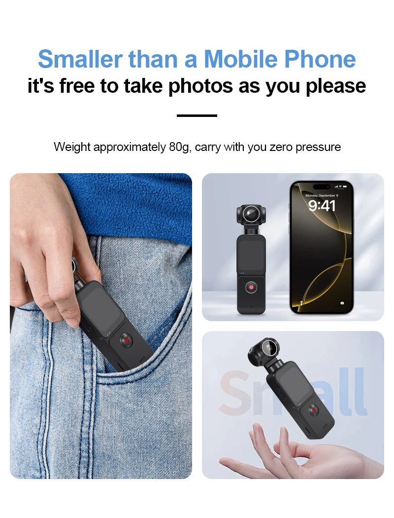 5k Hd Action Camera With Rotatable Screen And Wifi Vlog Recorder_voghion.com