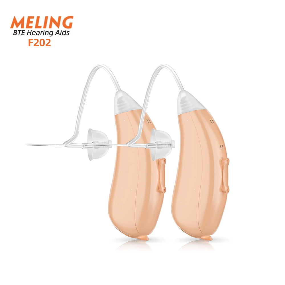 Мини-усилитель звука для слуховых аппаратов Meling F202 портативный усилитель с