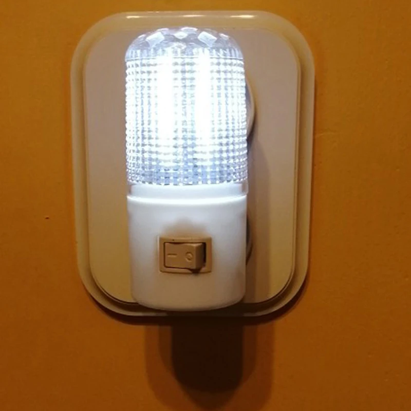 

1pcs Emergency Light Wall Lamp Home Lighting LED Night Light US/ EU Plug Bedside Lamp Wall Mounted Energy-efficient 3W