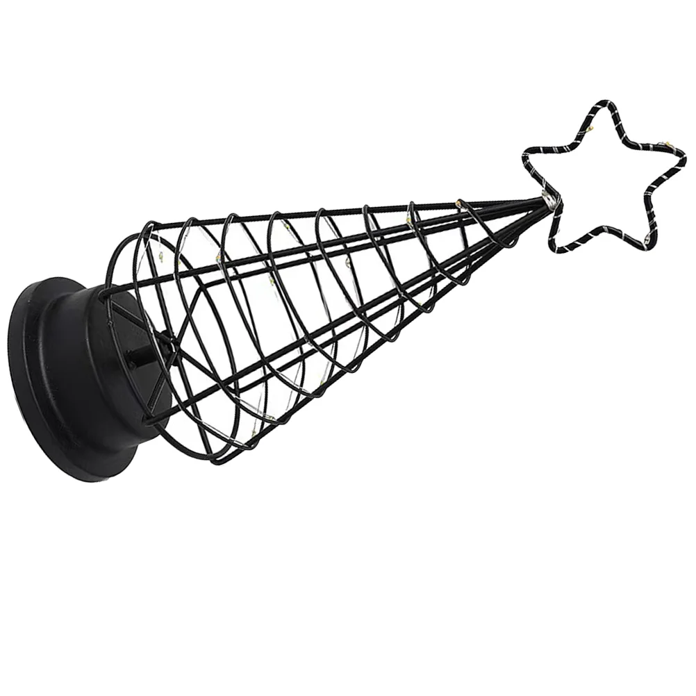 

Christmas Lights Tree Night Decoration Bedroom Desk Lamp Spiral Table Xmas Party Tiny Small Ornament