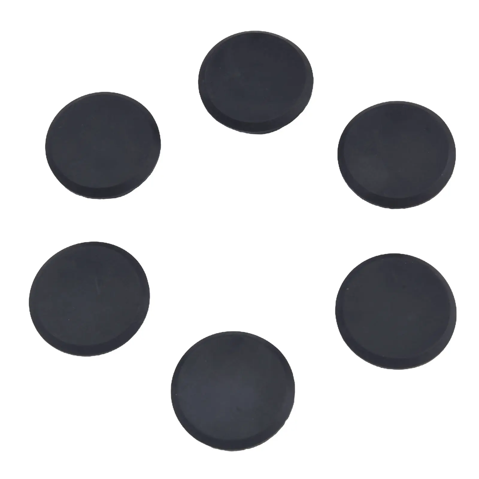 MTB Rubber Bike Handlebar Plugs Ends Bicycle Grip Bar Ends Accessories For Standard Bicycle Scooter Handlebars 6pcs