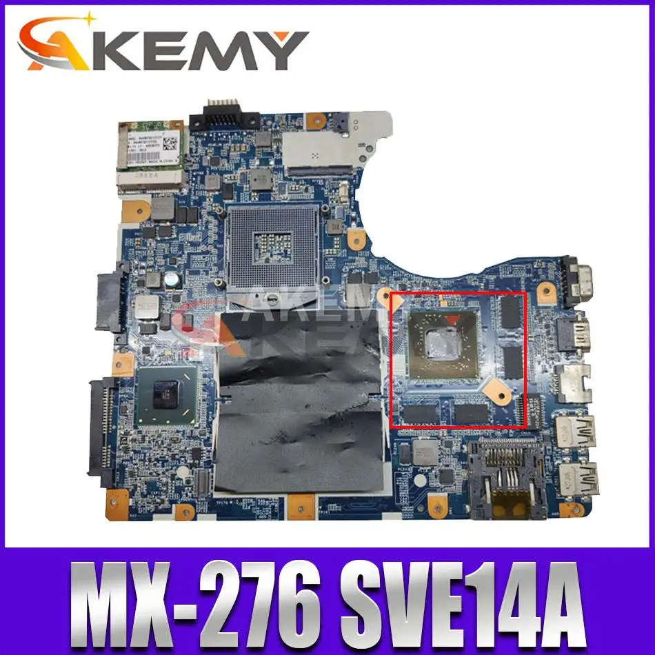 

Материнская плата для ноутбука Sony MBX-276 SVE14A SVE14 Series as01116a 216-0833000 2G, материнская плата DDR3 100%, протестирована, бесплатная доставка