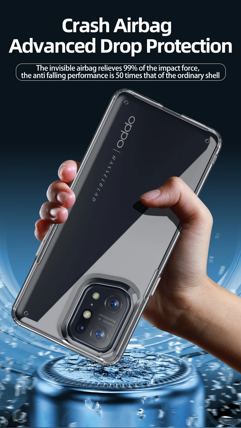 עבור OPPO למצוא X5 פרו מקרה עמיד הלם שקוף Crystal Clear הקשיח מחשב + TPU מעטפת עבור למצוא X5 iphone 11 Pro Max leather case