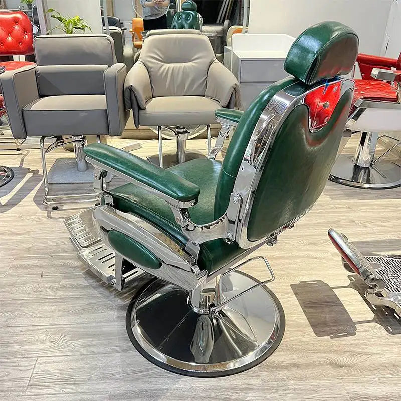 Description Picture 4 of itemEquipment Manicure Barber Chair Barbershop Stool Office Reclining Beauty Barber Chair Professional Silla De Barbero Furniture