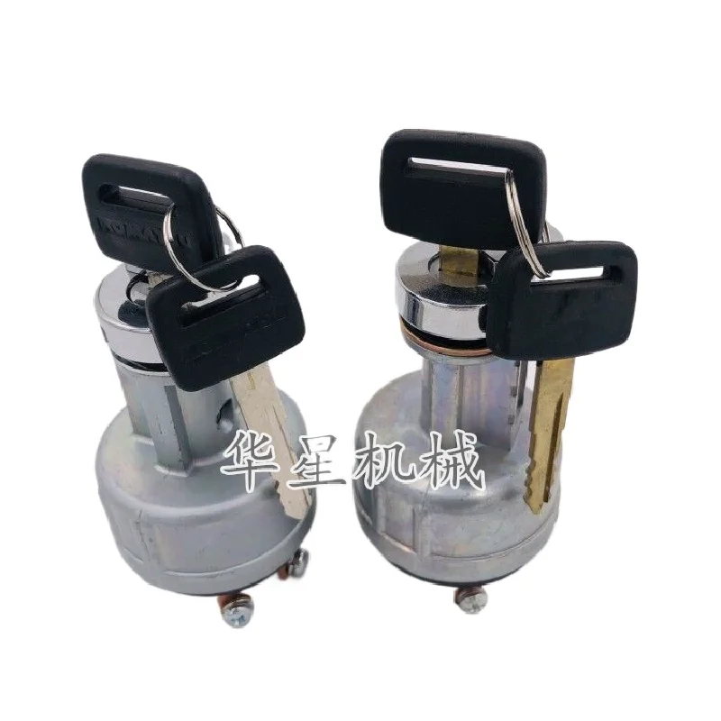 

Applicable to for Komatsu 130/200/220/300/360-7-8 ignition switch electric door lock excavator accessories