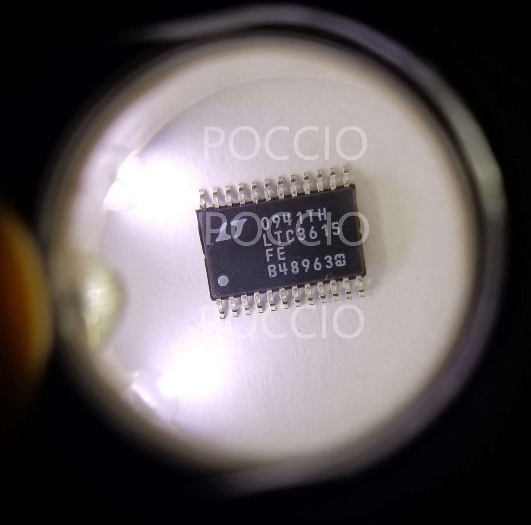 

LTC3615 LTC3615EFE LTC3615IFE LTC3615EFE-1 LTC3615IFE - Dual 4MHz, 3A Synchronous Step-Down DC/DC Converter