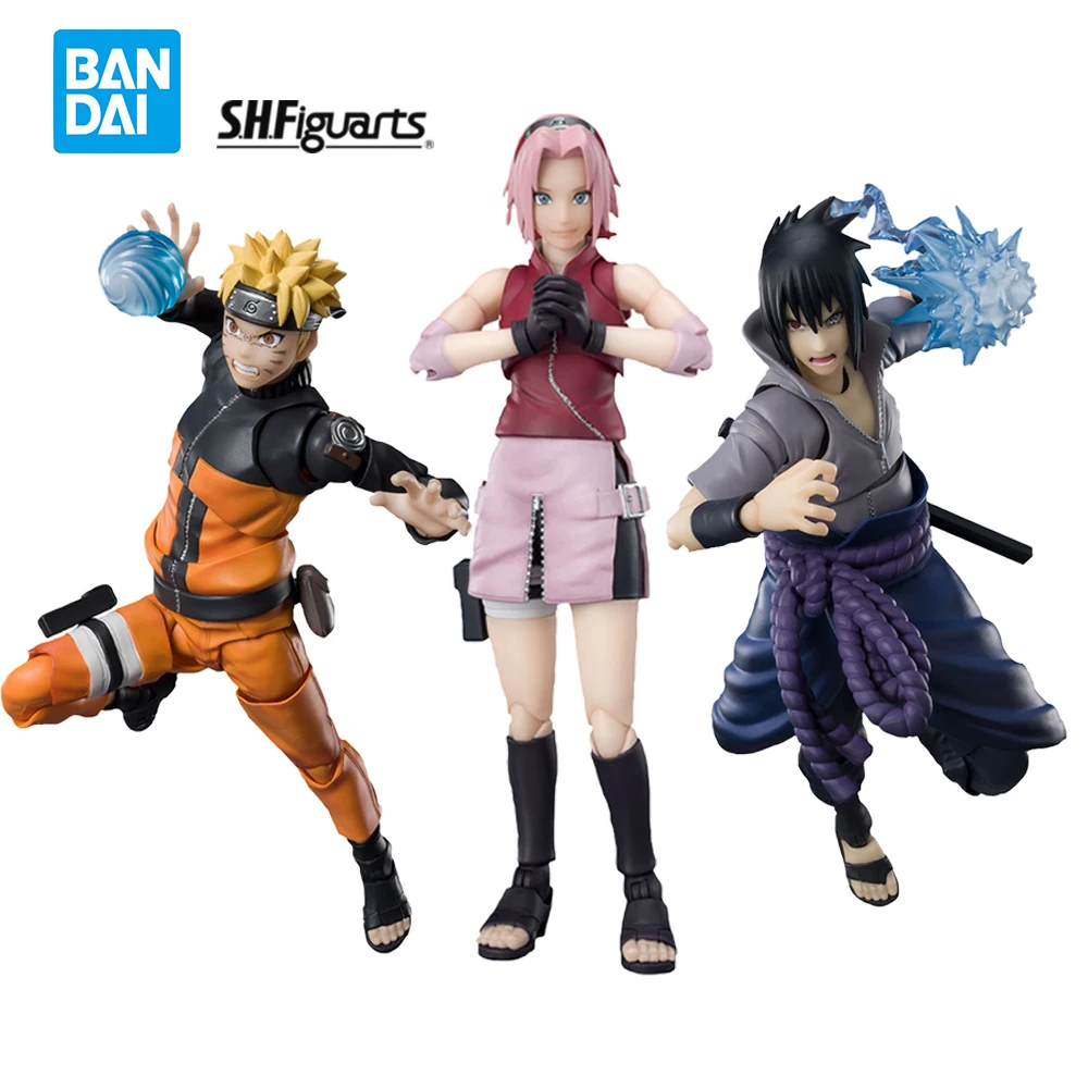 [in Stock] Bandai Original Shfiguarts Naruto Shippuden Naruto Sasuke