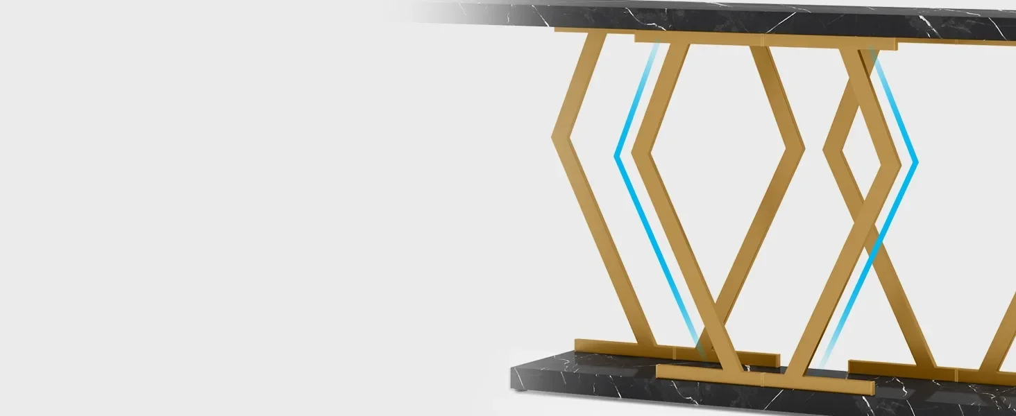 Exquisite Faux Marble Appearance