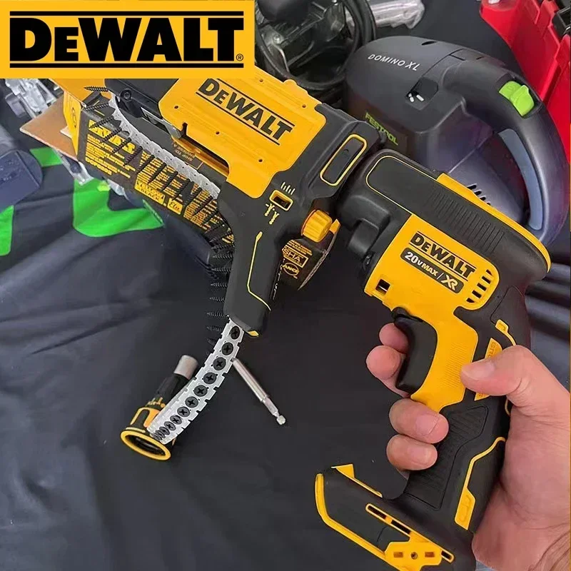 DEWALT DCF620 Drywall Screw Gun 20V Handheld Automatic Feeding Nailing Machine Brushless 360 Degree Rotation dewalt Nail Gun 5