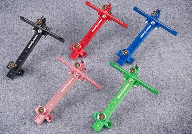 TR1007 archery 6inch recurve bow sight aluminum alloy CNC machining adjustable