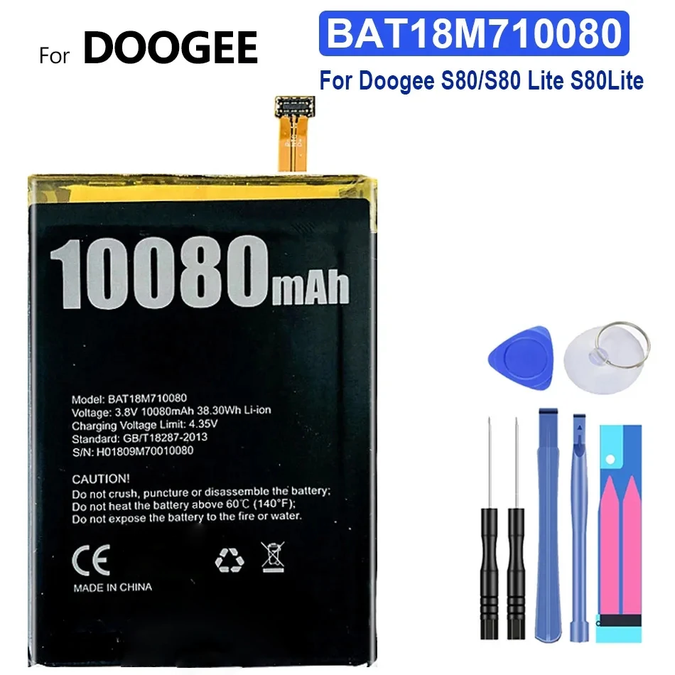 

Мобильный телефон аккумулятор BAT18M710080 10080mAh Для Doogee S80/S80 Lite S80Lite