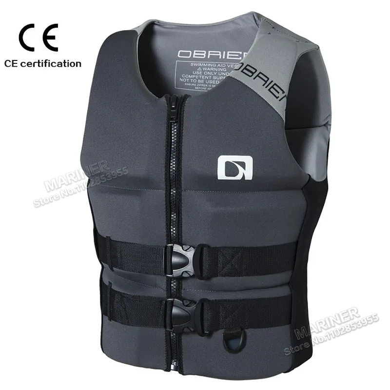 Life Vest for Adults Excellent Quality Neoprene Life Jacket Jet Ski Kayak KiteSurf Raft Drift Boat Wakeboard Fishing Life Jacket