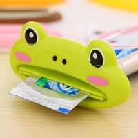 2 PCS Cute Animal Cartoon Toothpaste Squeezer Kid Toothpaste Tube Saver Facial Cleanser Rolling Holder Bathroom Accessories 2