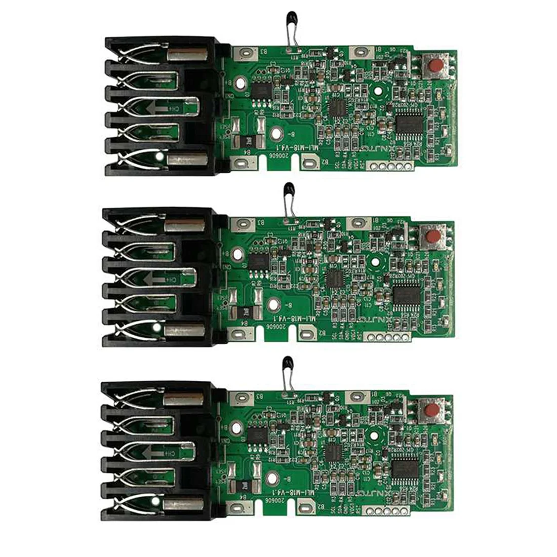 

3 Pcs for M18 18V PCB Board Power Tool Replacement Lithium Battery Protection Circuit Board for M18 18V