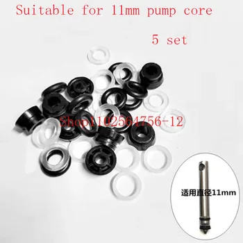 범용 자동차 유압 잭 오일 펌프 부품, 소형 실린더 피스톤 뚜러뻥, 수평 도장 링 키트, 2T, 5 세트