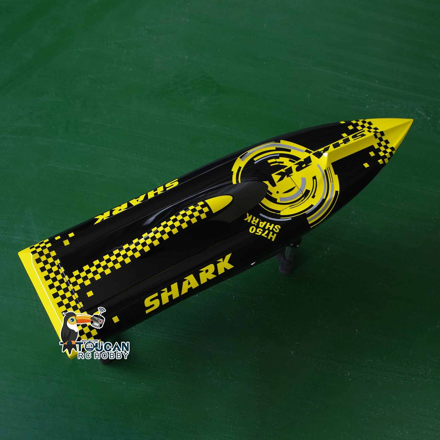 DT Remote Control Boat Model 70km/h High-Speed RC Boat Hull H750 for Ship Electric Racing Speedboats Painted KITS TH20736-SMT7 6