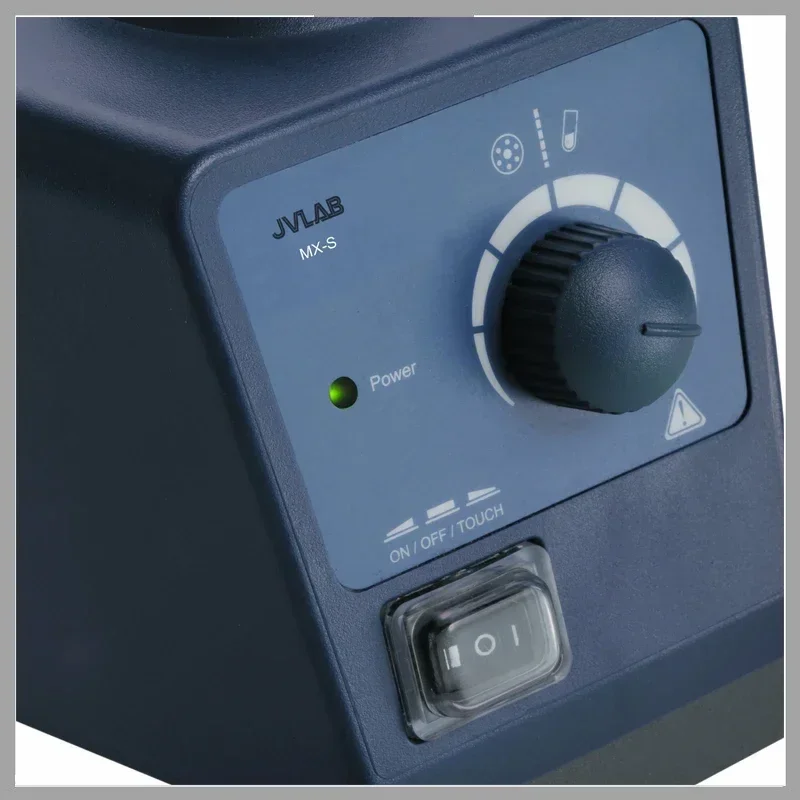 Vortex Mixer MX-S Adjustable Speed 0-3000 rpm Used For Various Mixing Applications With Optional Adapters Shaded Pole Motor