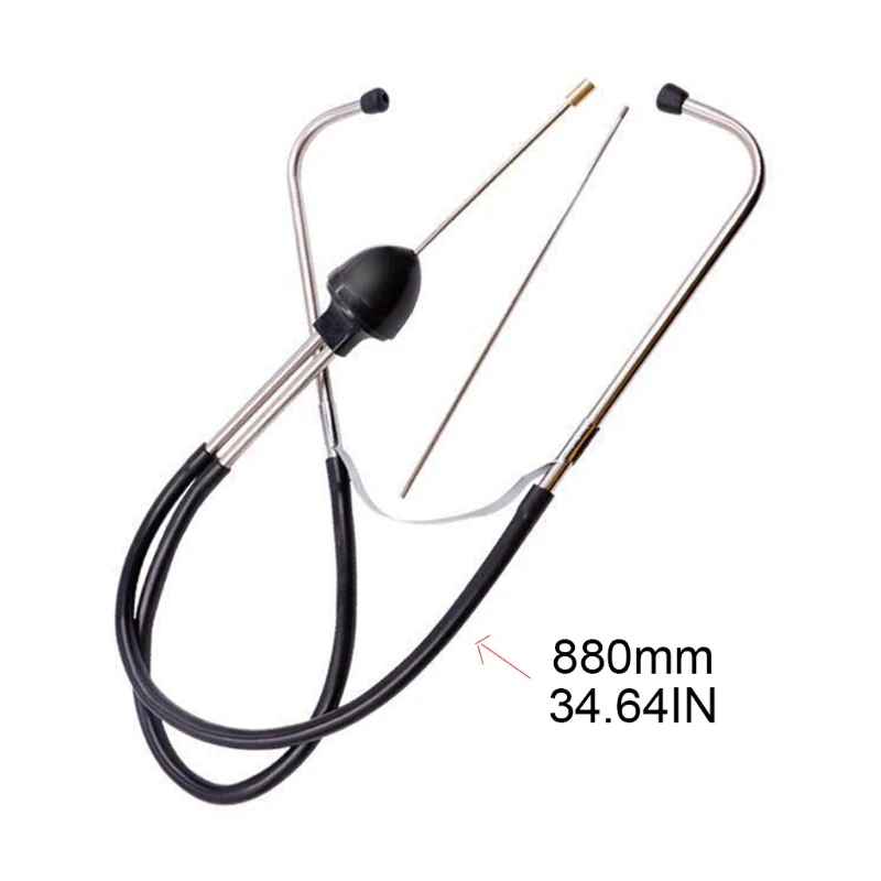 Car Cylinder Stethoscope Engine Cylinder Abnormal Sound Stethoscope Detection Car Maintenance Auto Repair Stethoscope images - 6