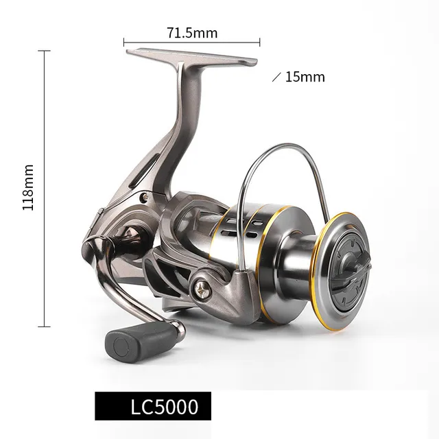 SHIMANO Spinning Reel Ultralight Metal Spool Fishing Lightweight