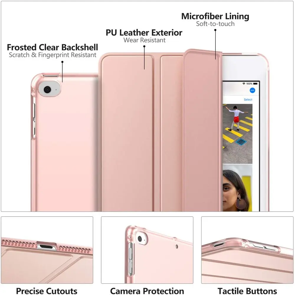 Magnet Cover iPad Air 1 2 Air 3 10.5 Case iPad 5th 6th 7th 8th 9th 10th 11th Gen Case 10.9 Pro 11 9.7 ipad case,tablet case,ereader case,ereader cover,ipad keyboard case