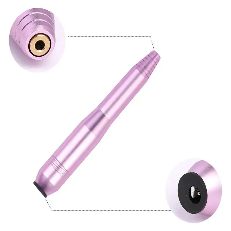 portable Electric Manicure Milling Cutter Set Professional Nail Drill Machine Nail Files Drill Bits Gel Polish Remover Tools 6