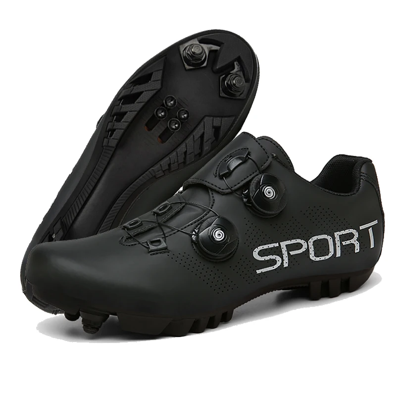 New Design Brand Cycle Sport Shoes for Men Large Size 38-47 Youth Athletic Training Cycling Bicycle Sneakers Luxury Bike Shoes