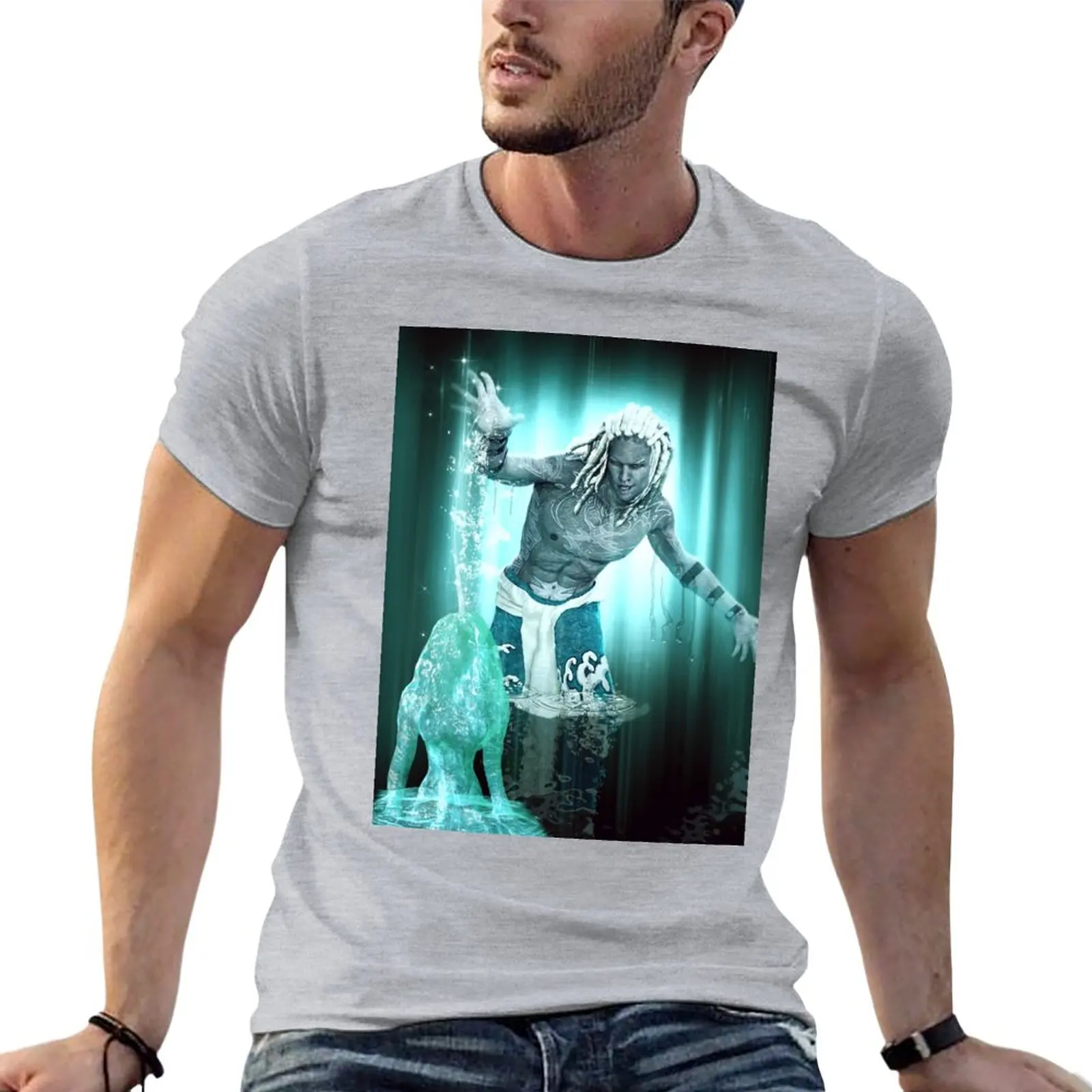 

Aquarius (Male) T-Shirt shirts graphic tees new edition vintage clothes funnys black t-shirts for men