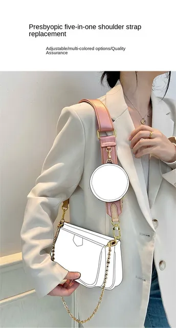 Luxury Replacement Bag Strap Adjustable Canvas Strap Leather Cowhide Ladies  Webbing Wide Strap Bag Strap For Crossbody Coin Purs - AliExpress