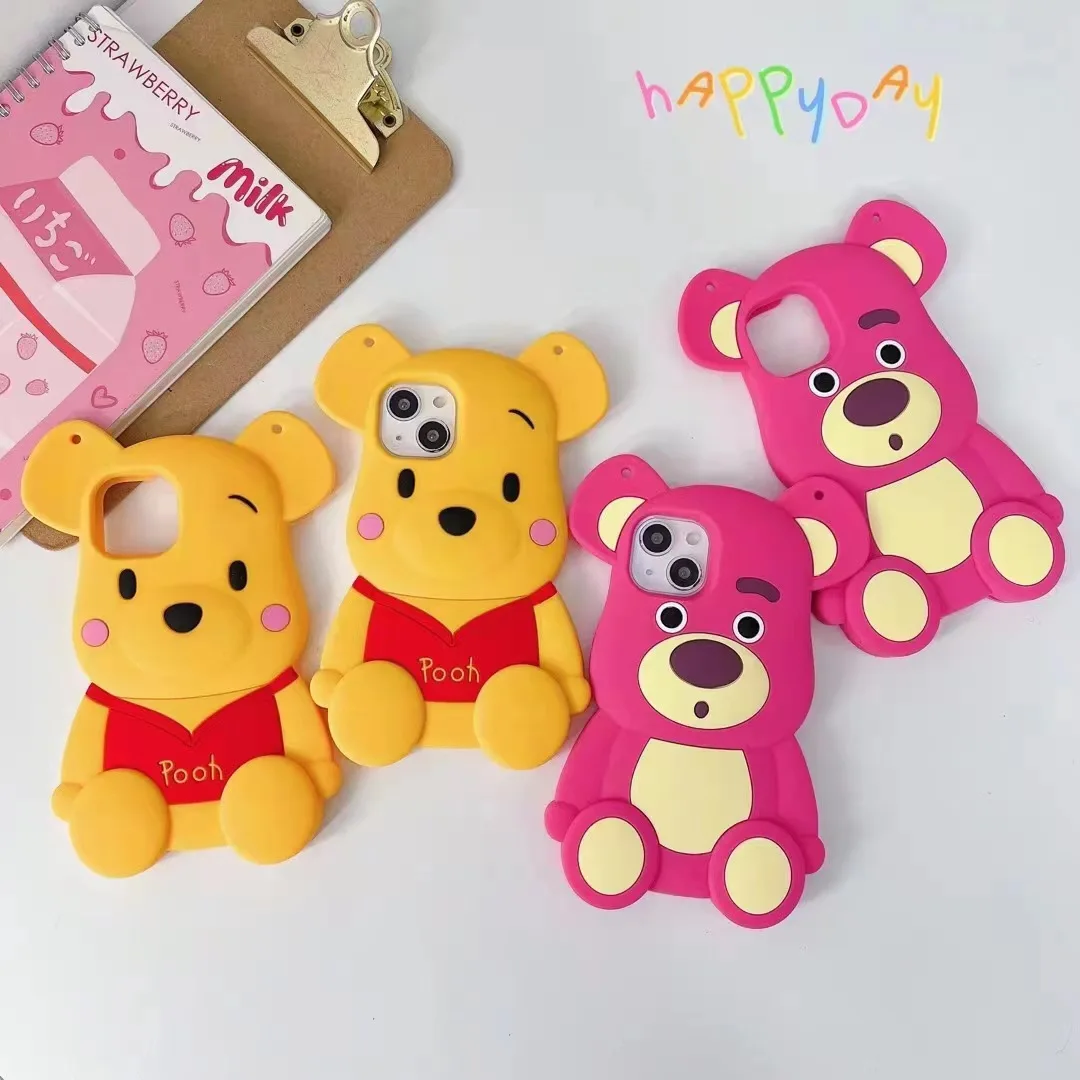 Disney Stitch Winnie the Pooh Lotso LinaBell Sullivan Phone Case