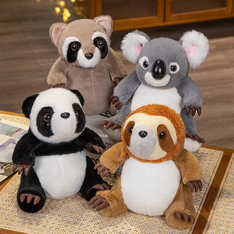 

Милая мягкая плюшевая игрушка Ленивец 23/28 см, Мягкая Милая панда, енот, коала, милая подушка для мальчиков, Успокаивающая подушка для девочек, подарок на день рождения
