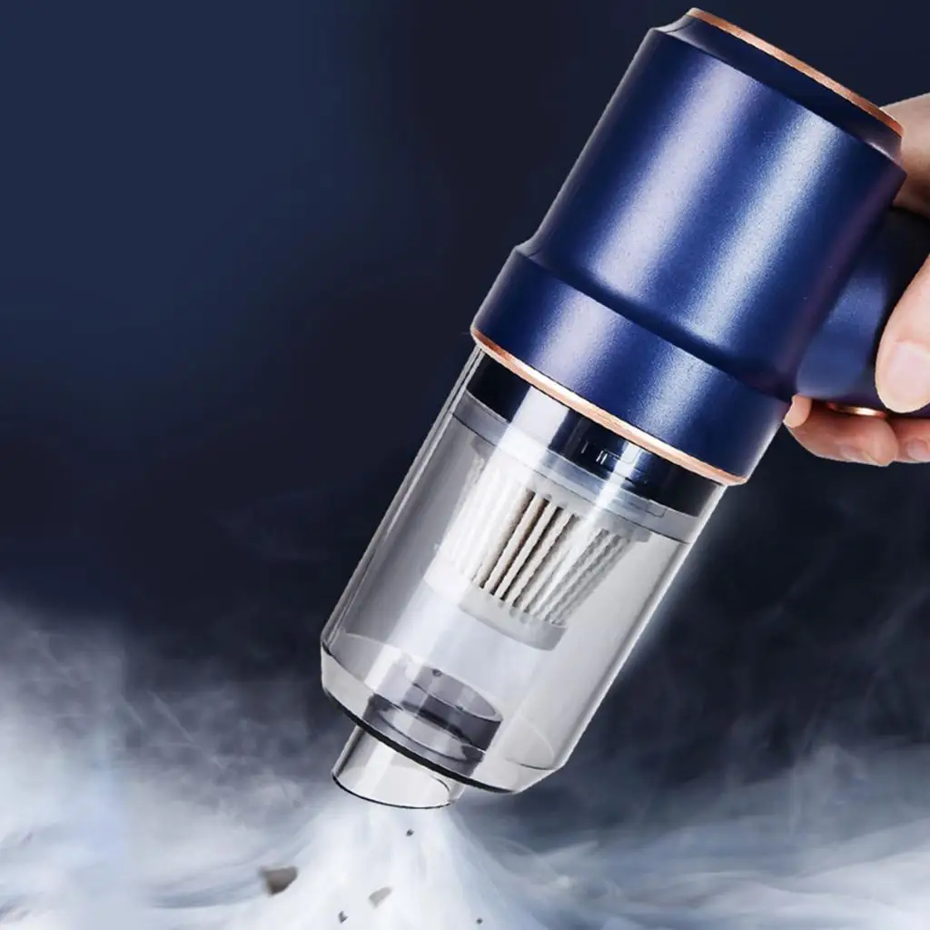 Handheld Car Vacuum Cleaner Cordless Dust Collector 7x6inch 8000PA Suction Power for Cleaning Desks, Keyboards, Bookshelves Handheld Car Vacuum Cleaner Cordless Dust Collector 7x6inch 8000PA Suction Power for Cleaning Desks, Keyboards, Bookshelves