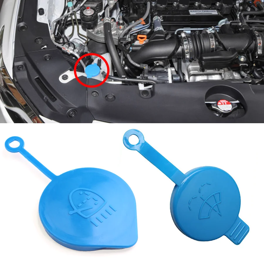 Fydun Windshield Washer Bottle Cap Cover Small Ring Lid Cover Fluid Cap