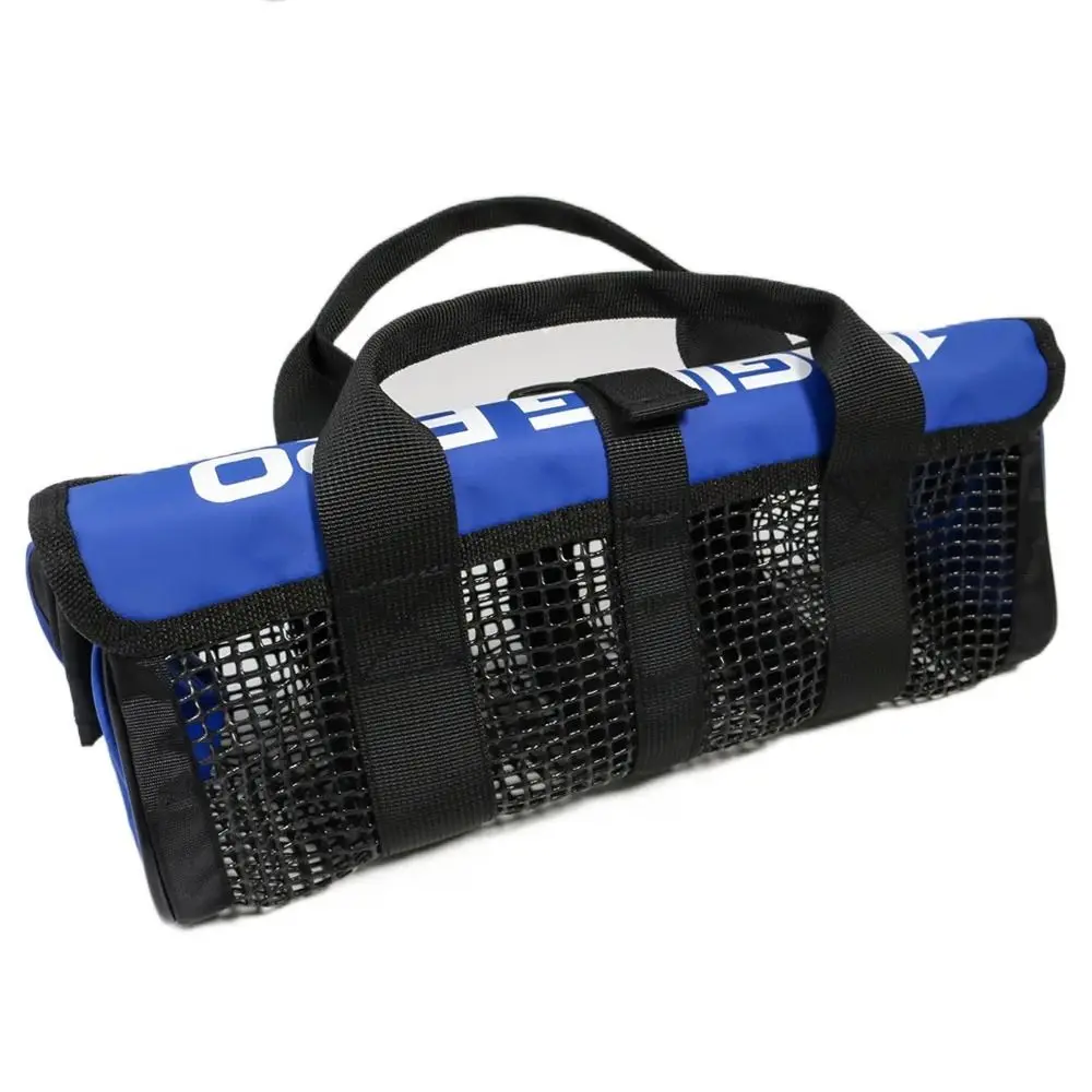 Sac filet pour leurres et appâts PVC grande capacité - rangement hameçons et jigs métalliques