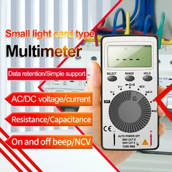 ANENG AN101Portable Digital Multimeter Tester DC/AC Voltage TRMS Auto-Ranging Rechargeable Anti-burning Ohm Amp VoltMeter