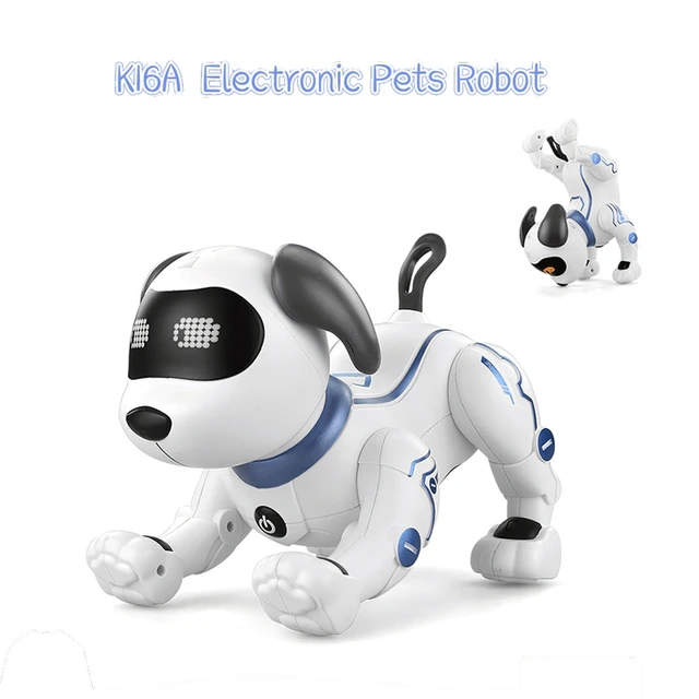 Programming Stunt Smart Robot Dog 2.4G Touch Sensor Early Education Toys Voice Dancing Music Handstand Bionic toys for kids 3