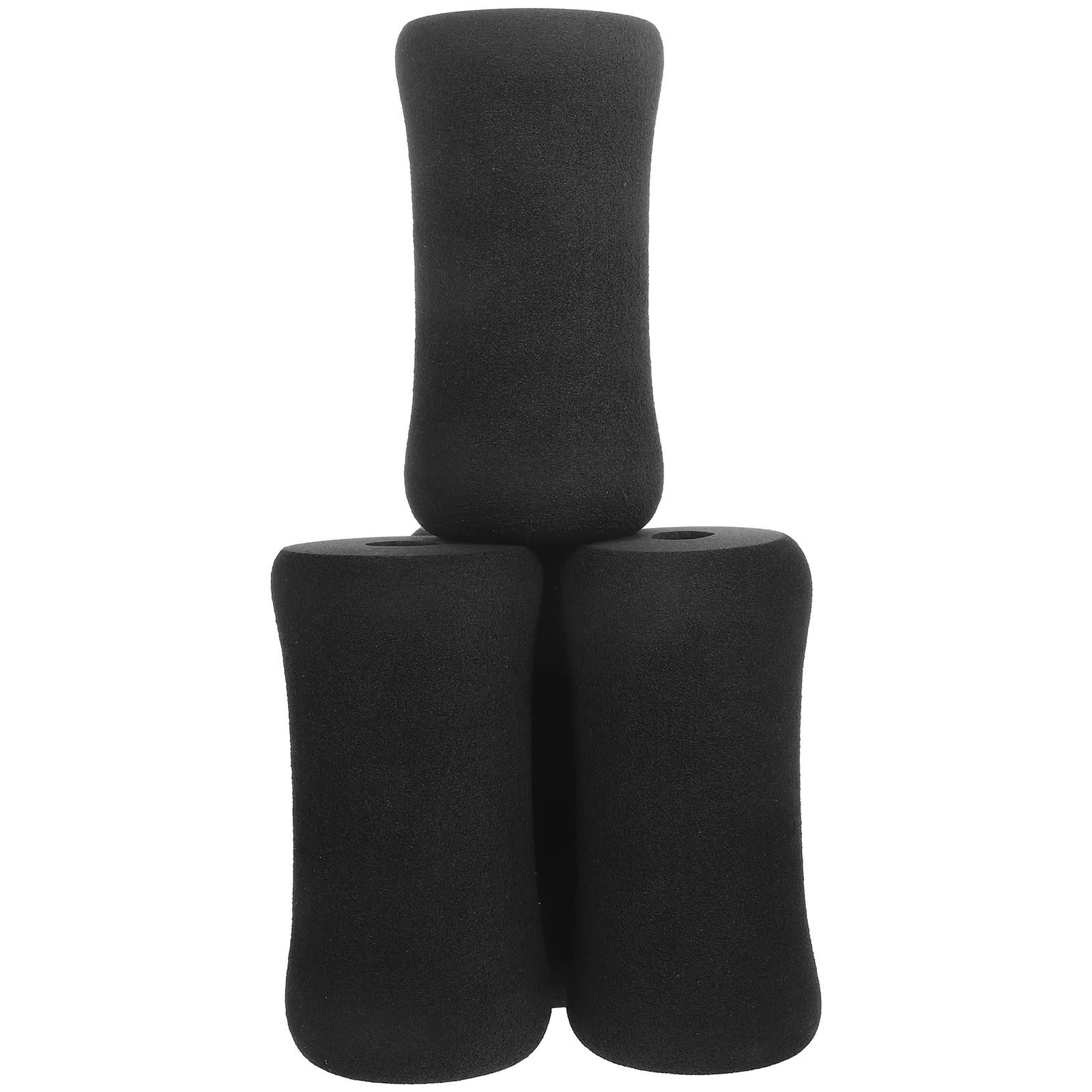 

4 Pcs Foot Pad Roller Sleeve Ab Training Accessory Gym Replacement Parts Exercise Equipment Walker Foam Pads Rollers Floor Mat
