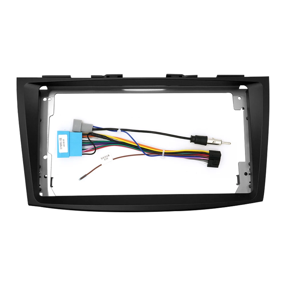 Wqlsk 2 Din 9 Inch Car Radio Installation Dvd Gps Mp5 Plastic Fascia