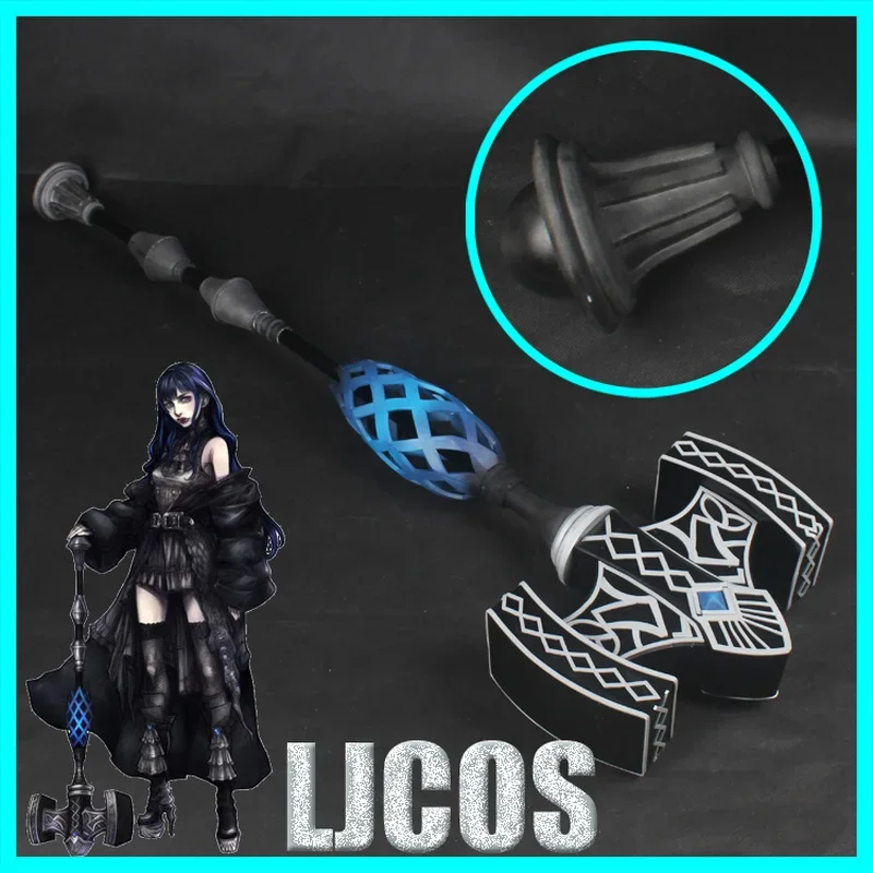 Gioco Final Fantasy Xv Ff14 Priestessa Dell'Oscurità Gaia Sledgehammer Arma Puntelli Cosplay Armi Halloween Festa Di Carnevale